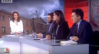 Το «πέσιμο» του εκπροσώπου Τύπου του ΠΑΣΟΚ στην Άννα Μπουσδούκου (video)