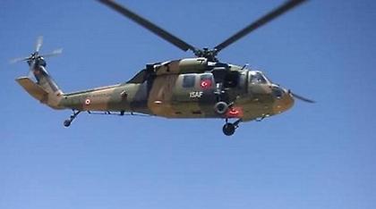 Τουρκικό ελικόπτερο πάνω από την νήσο Παναγιά