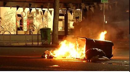 Εκλογές ΗΠΑ 2016: Επεισόδια στο Όκλαντ μετά τη νίκη Τραμπ