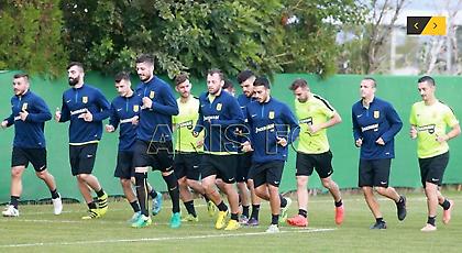 Μετ' εμποδίων η προπόνηση του Άρη