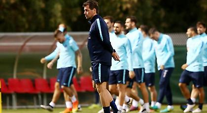 Χωρίς τρεις η προπόνηση της Εθνικής