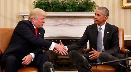 Παγωμάρα στο Λευκό Οίκο -Οι πρώτες δηλώσεις Ομπάμα-Τραμπ