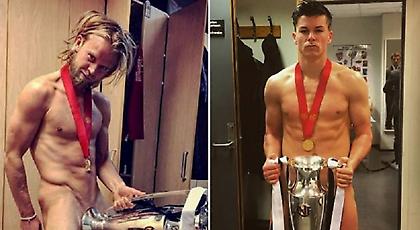 Πήραν το πρωτάθλημα και πανηγύρισαν φορώντας μόνο το… κύπελλο! (pics)