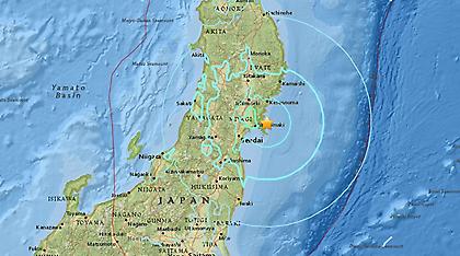 Ιαπωνία: Σεισμική δόνηση μεγέθους 6,2 ρίχτερ στο νησί Χονσού