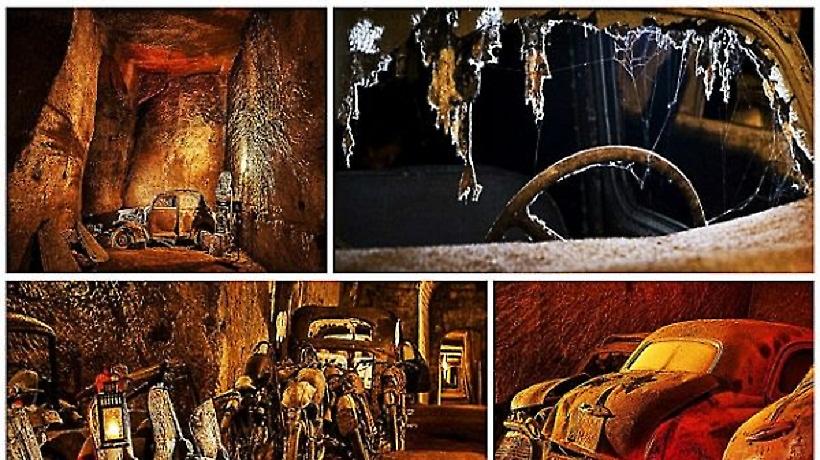 Το μυστηριώδες δίκτυο τούνελ κάτω από τη Νάπολη:Πώς βρέθηκαν εκεί vintage αυτοκίνητα και μηχανές