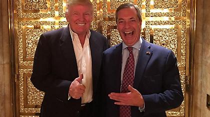 Ο Φάρατζ συναντήθηκε με τον Τραμπ στη Νέα Υόρκη