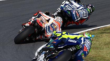 Ο Λορένθο νικητής στο φινάλε του Moto GP