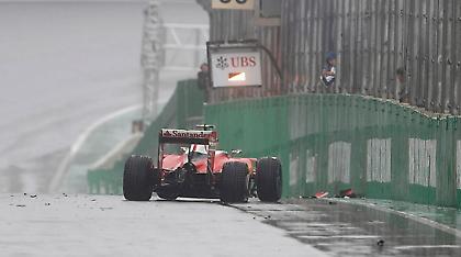 Τρομακτικό ατύχημα Ραϊκόνεν στη Βραζιλία (video)