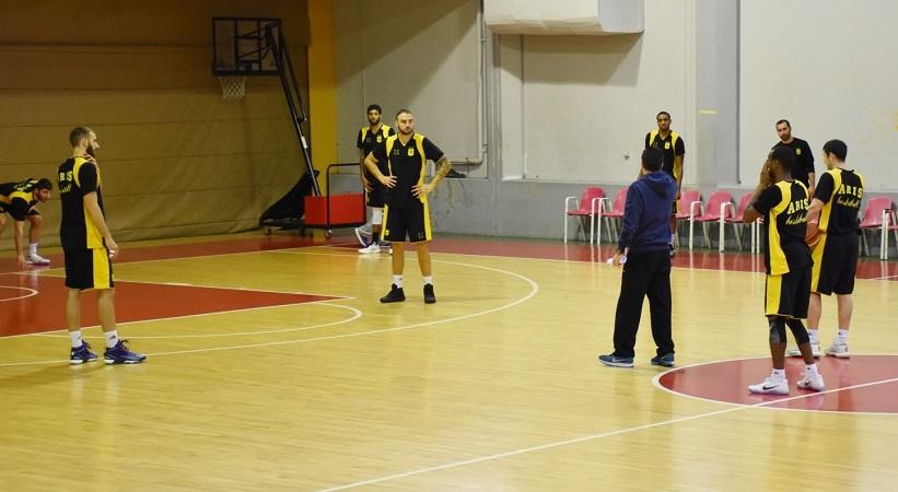 Προπόνηση στο ΣΕΦ για τον Άρη