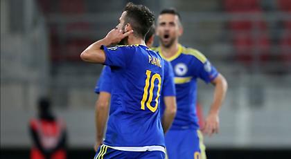 Με φαουλάρα και... καραμπόλα το έφαγε από τη Βοσνία η Εθνική (video)