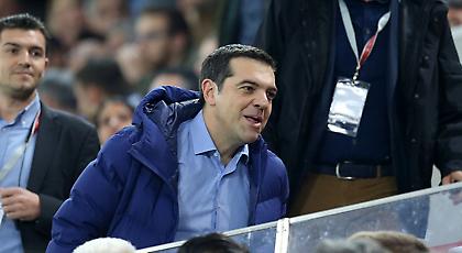 Πήγε στα αποδυτήρια ο Τσίπρας!