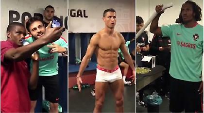 Ο νάρκισσος Ρονάλντο (σκίτσο)