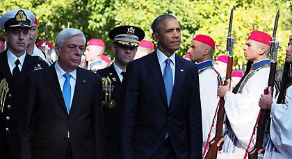 Ομπάμα σε Παυλόπουλο: «Υπάρχουν ακόμη σημαντικές προκλήσεις για την Ελλάδα»