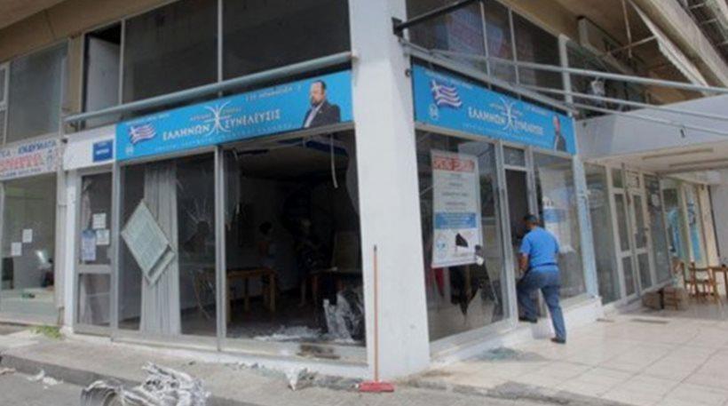 Εμπρησμός στα γραφεία του Σώρρα στο Ηράκλειο