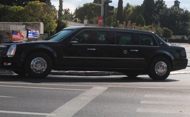 Η επίσκεψη Ομπάμα στην Ακρόπολη (video)