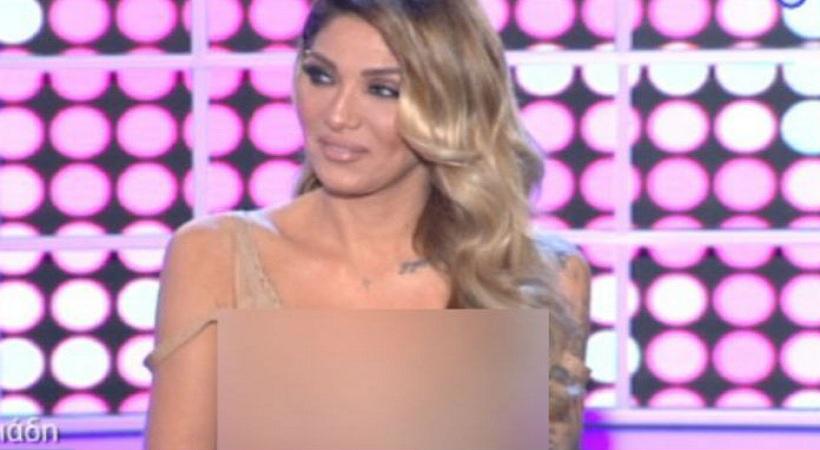 Το αβυσσαλέο ντεκολτέ της Αγγελικής Ηλιάδη προκάλεσε σεισμό