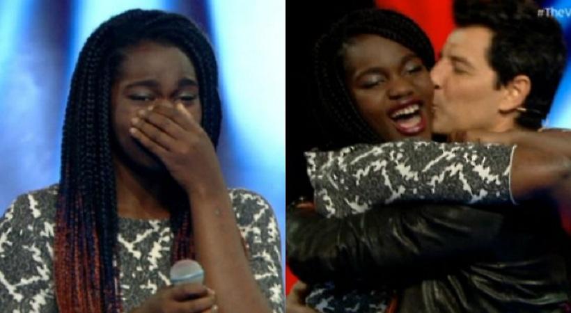 The Voice: Έβαλε τα κλάματα το γλυκό κορίτσι από τη Νιγηρία!