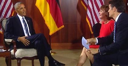 Ομπάμα: Ηγέτιδα με μεγάλη αξιοπιστία η Άνγκελα Μέρκελ