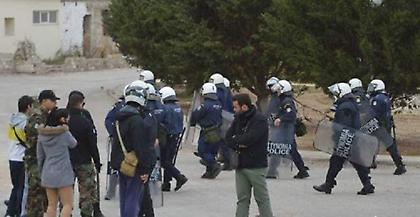 Επίθεση με μολότοφ σε καταυλισμό προσφύγων στη Χίο -Νέα ένταση στο νησί
