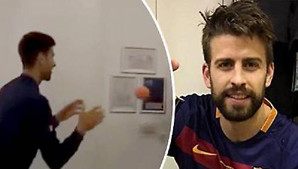 Τζόκοβιτς και Πικέ παίζουν μίνι μπάσκετ! (video)