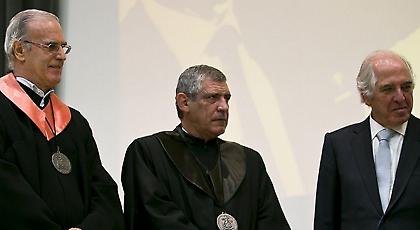 Επίτιμος διδάκτωρ σε πανεπιστήμιο της Πορτογαλίας ο Σάντος (pic/video)