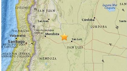 Μεγάλος σεισμός 6,7 Ρίχτερ στην Αργεντινή