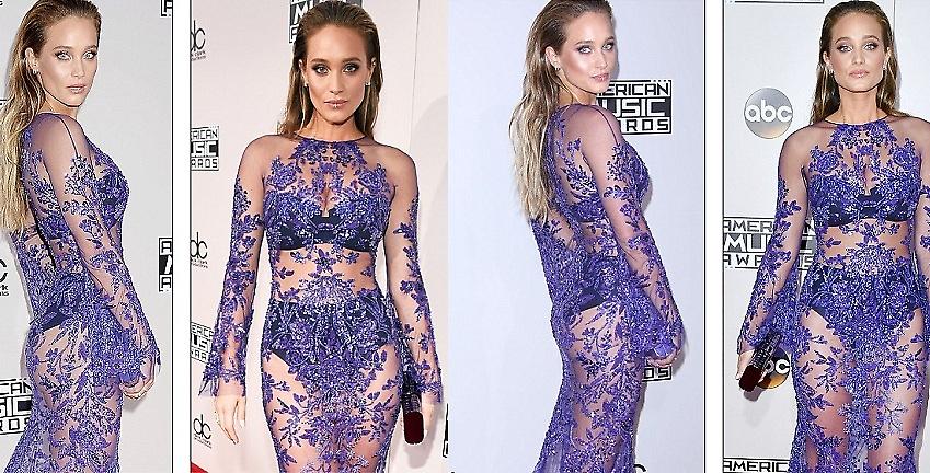 Η διάφανη εμφάνιση της Χάνα Ντέιβις «ζάλισε» κόσμο στα American Music Awards (pics)