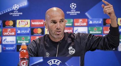 Ζιντάν: «Θα είναι πολύ δύσκολο το ματς με την Σπόρτινγκ»