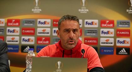 Μπέντο: «Στόχος μας η νίκη και η πρωτιά στον όμιλο»