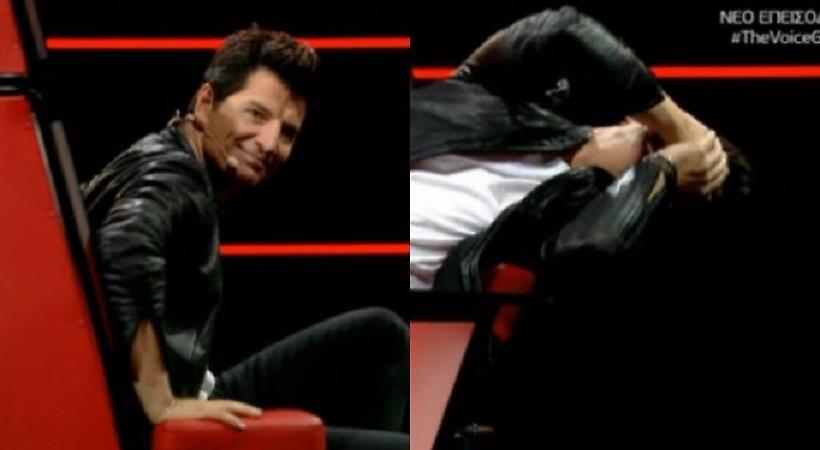 The Voice: Έπεσε… ξερός ο Σάκης Ρουβάς μόλις είδε ποια τραγουδούσε!