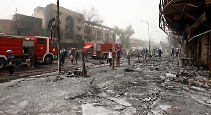 Μακελειό από έκρηξη σε πρατήριο καυσίμων νότια της Βαγδάτης