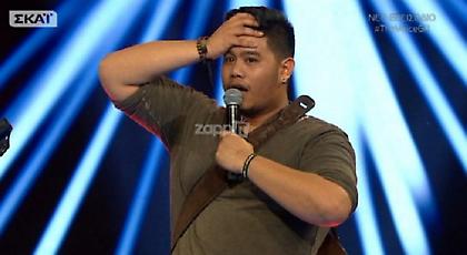 The Voice: Τα έχασε ο διαγωνιζόμενος! Δεν είχε καταλάβει πως γύρισαν όλοι!