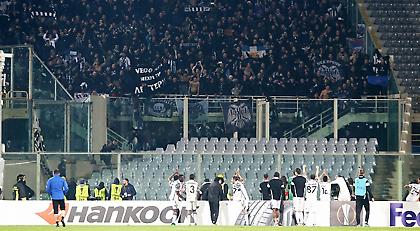 ΑΜΟΚ στην κερκίδα του ΠΑΟΚ στο γκολ του Ροντρίγκες (video)