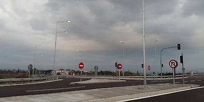 Παραδίδεται στην κυκλοφορία ο βόρειος ανισόπεδος κόμβος Κατερίνης