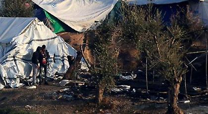 Τα πρώτα λεπτά πανικού μετά την φονική έκρηξη στη Μόρια (video)