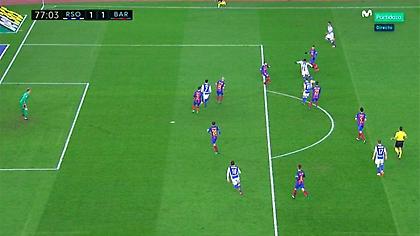 «Σφαγή» για Σοσιεδάδ, δεν μέτρησε πεντακάθαρο γκολ της απέναντι στην Μπάρτσα (video)