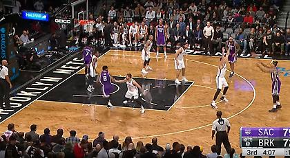 Το ακούσιο τρίποντο του Μπαρνς (video)