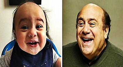 Απίστευτη ομοιότητα: Μωρά που είναι... φτυστά με πασίγνωστους ηθοποιούς!