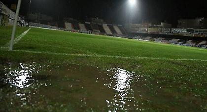 Γεμάτο νερό το «Γεντί Κουλέ» για το ΟΦΗ-Παναθηναϊκός (pics)