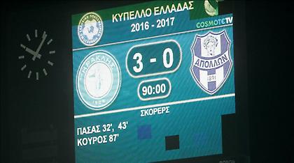 Τα τρία γκολ στο Ηρακλής-Απόλλων Σμύρνης (video)