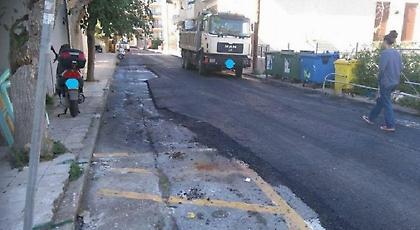 Ξαναστρώνουν τον δρόμο στο Ρέθυμνο μετά το σάλο για την ασφαλτόστρωση