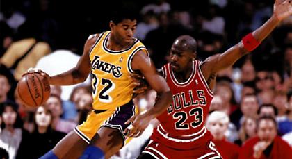 Όταν συναντήθηκαν για πρώτη φορά στο παρκέ Μάτζικ και Τζόρνταν (video)