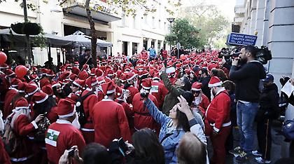 Ποιοι δρόμοι θα κλείσουν αύριο στην Αθήνα λόγω του «Santa Run»