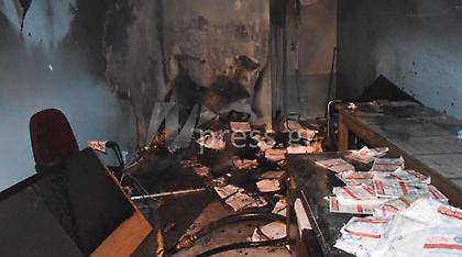 Ναύπακτος: Επίθεση με μολότοφ στα γραφεία του Σώρρα