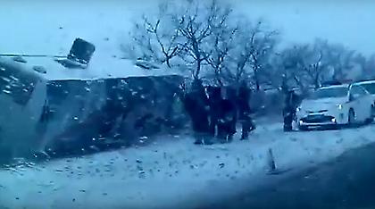 Ρωσία: Εννέα παιδιά νεκρά από σύγκρουση πούλμαν που μετέφερε ακροβάτες με φορτηγό