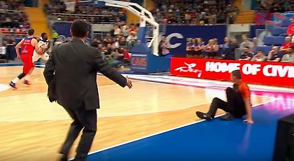 Η ανατροπή του Ιτούδη σε διαιτητή στα bloopers του μήνα (video)