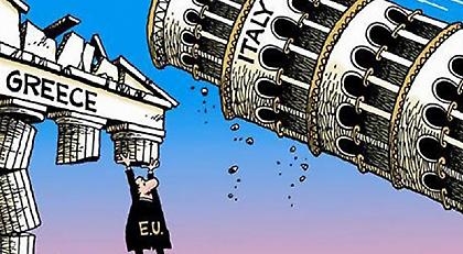 Το Ιταλικό δημοψήφισμα «απειλεί» να γκρεμίσει την Ελλάδα (pic)