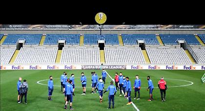 Η τελευταία προπόνηση του Ολυμπιακού πριν τον ΑΠΟΕΛ (video)