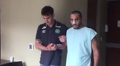 Συγκινεί ο Άλαν Ρούσελ: Τα πρώτα του βήματα μετά την τραγωδία της Σαπεκοένσε (video)