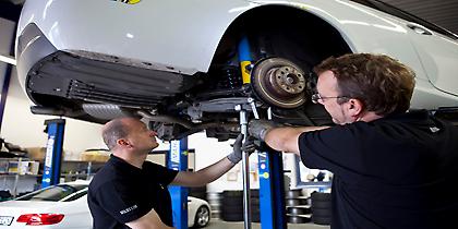 Ασφάλεια: αλλαγή ελαστικών και έλεγχος αμορτισέρ